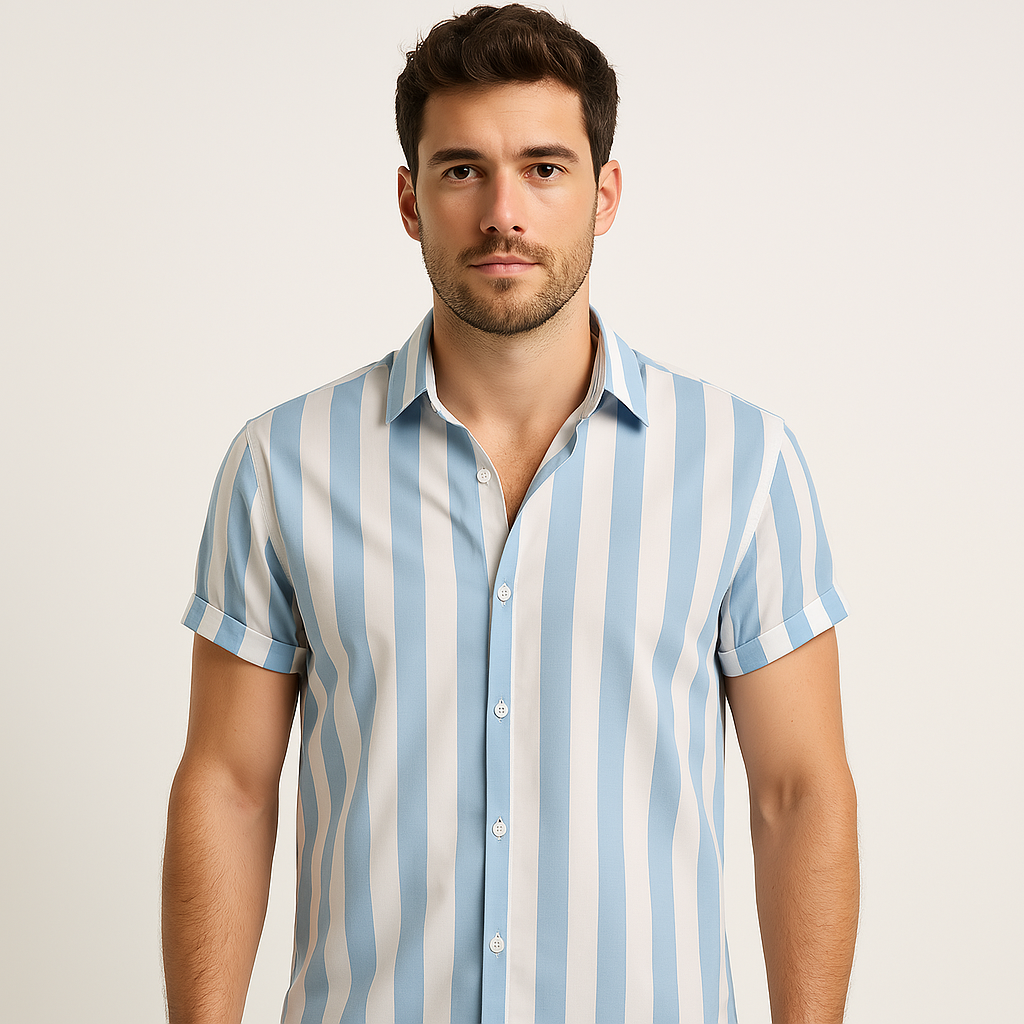 Camisa Casual Masculina Vizencci Lister