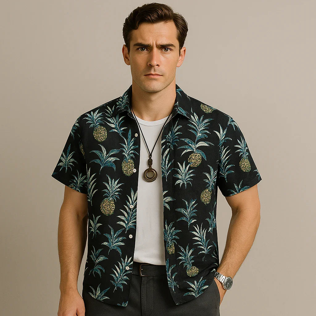 Camisa Casual Masculina Vizencci Coquer