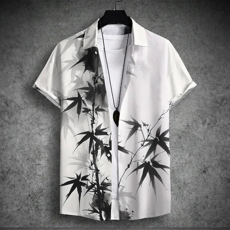 Camisa Casual Masculina Vizencci Flori