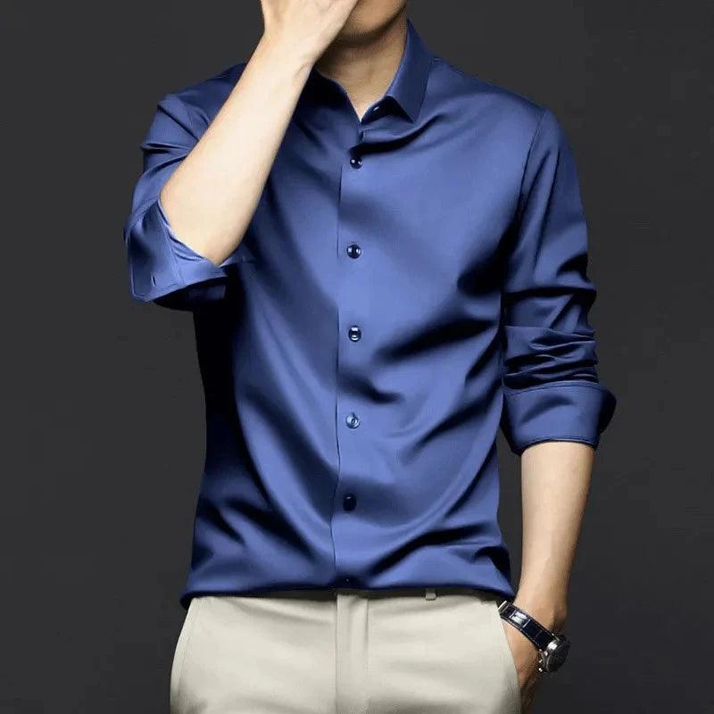 Camisa Social Masculina Vizencci Lozang