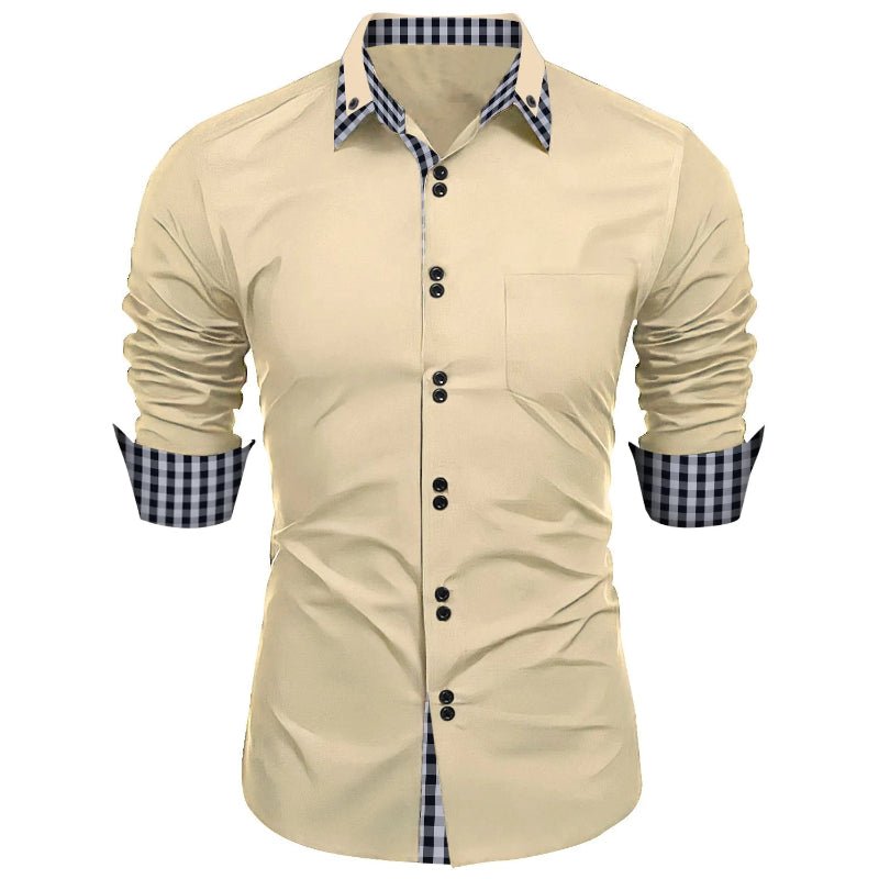 Camisa Social Masculina Vizencci Eleganzia