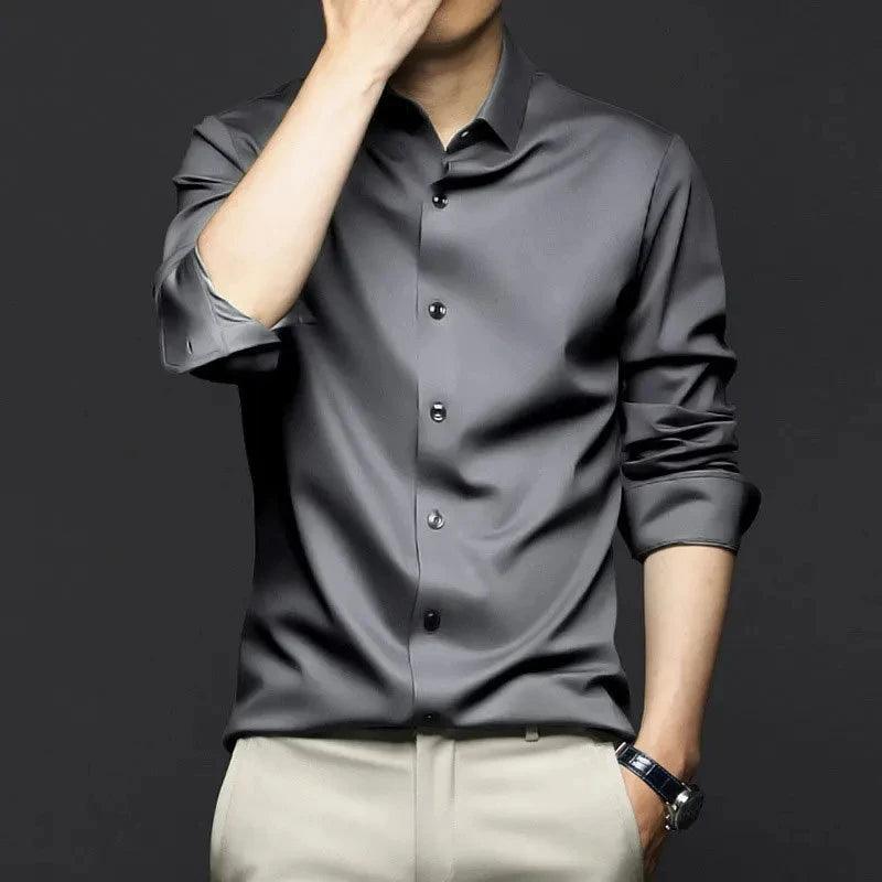 Camisa Social Masculina Vizencci Lozang
