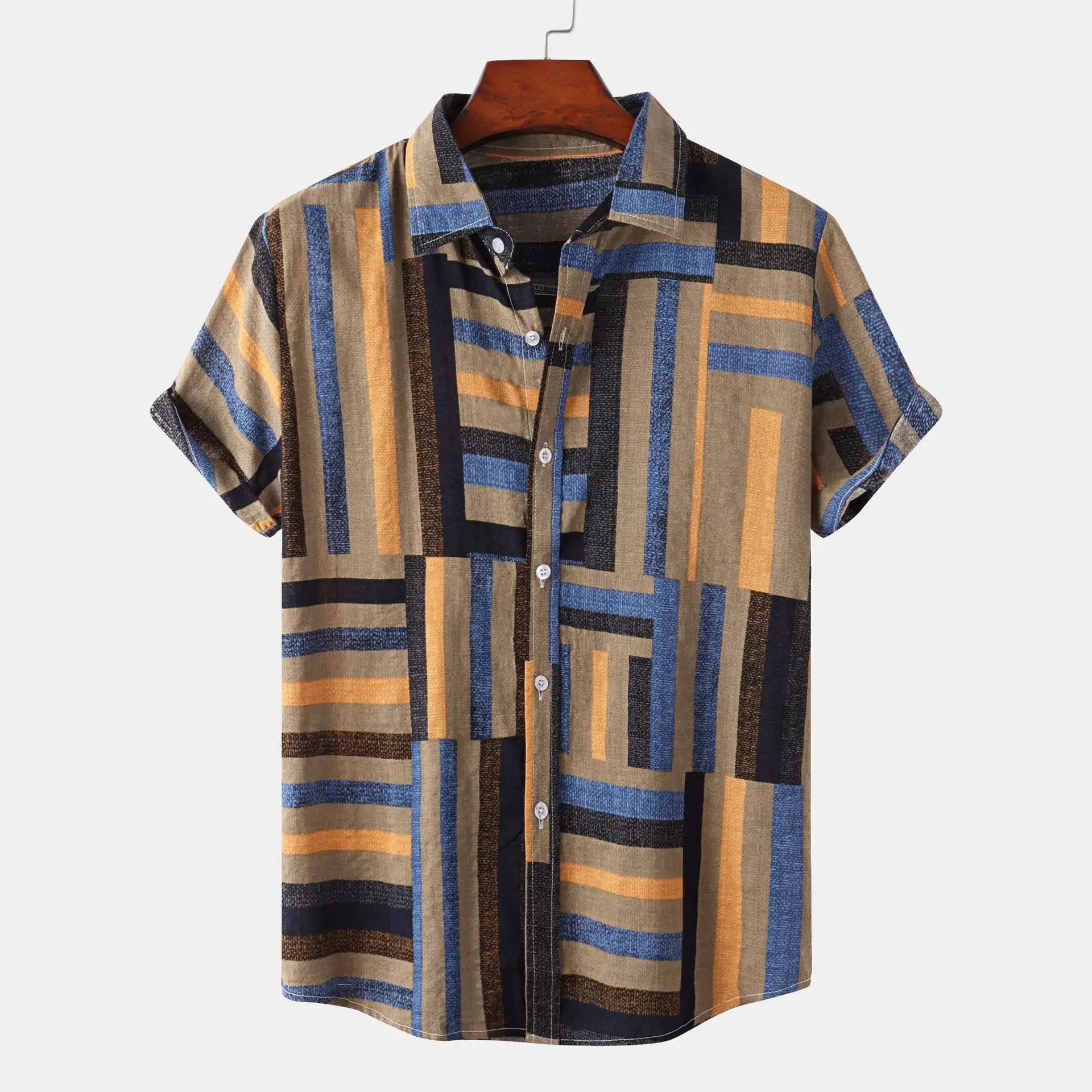 Camisa Masculina Casual Vizencci Ibize