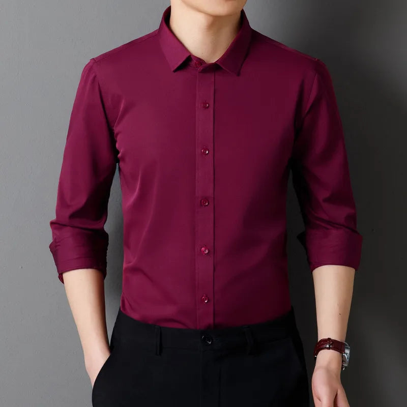 Camisa Social Masculina Vizencci Alveris
