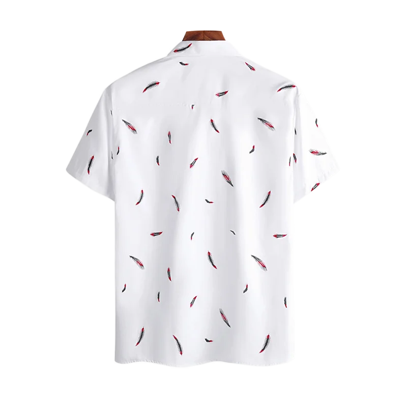Camisa Casual Masculina Vizencci Feather