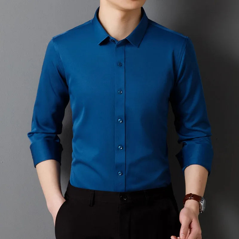 Camisa Social Masculina Vizencci Alveris