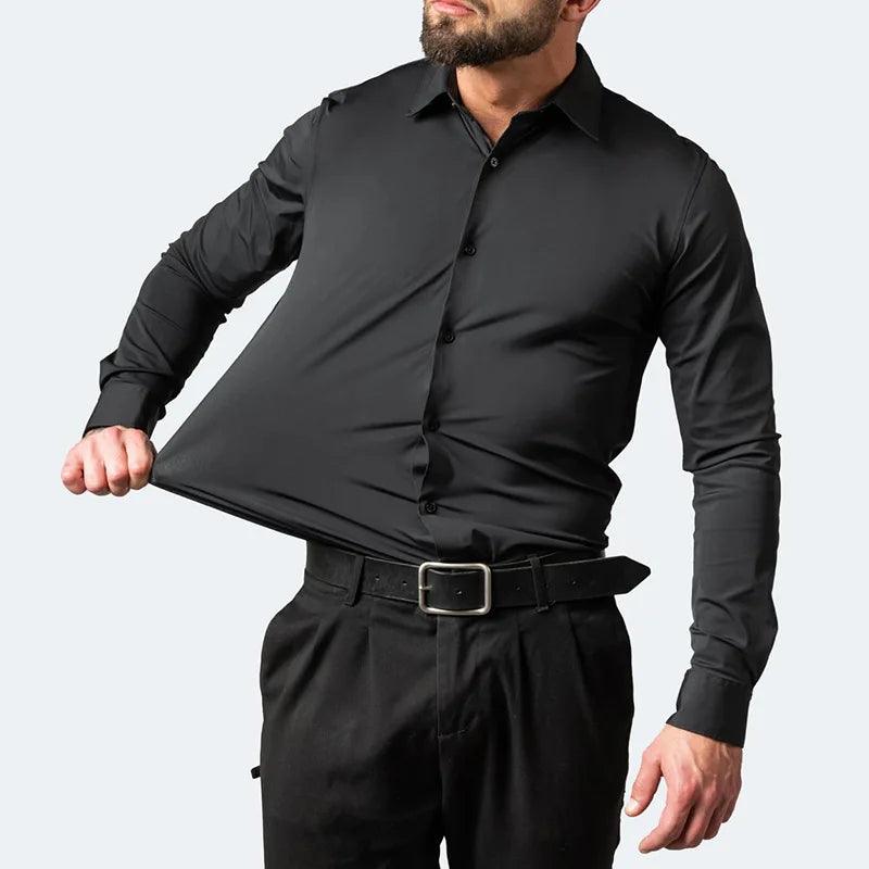 Camisa Social Masculina Vizencci Stin