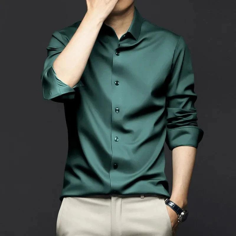 Camisa Social Masculina Vizencci Lozang