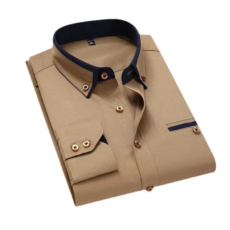 Camisa Social Masculina Vizencci Marvie