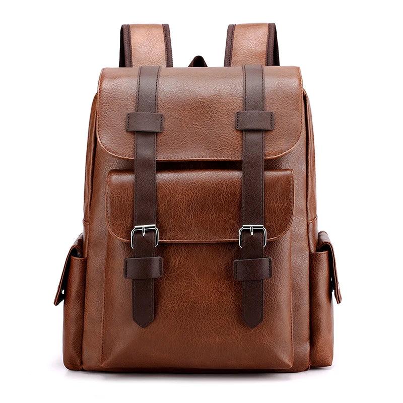 Mochila Masculina de Couro Vizencci One