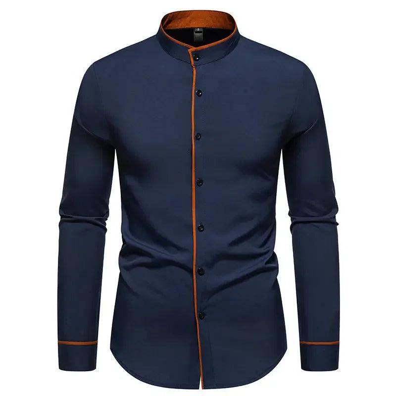 Camisa Social Masculina Vizencci Lean