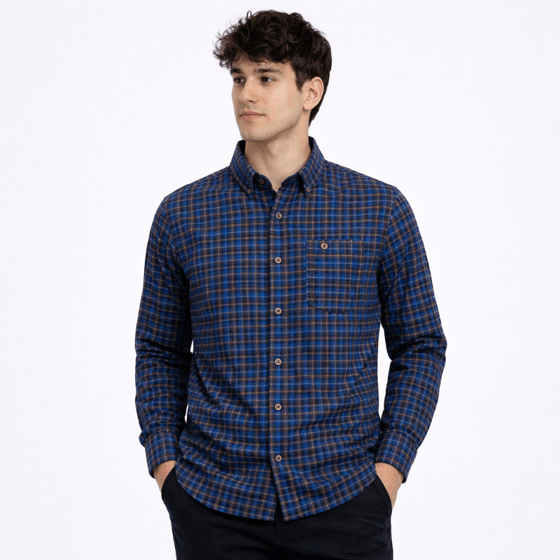 Camisa Social Masculina Vizencci Lanez