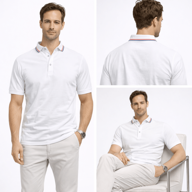 Camisa Polo Masculina Vizencci Herme