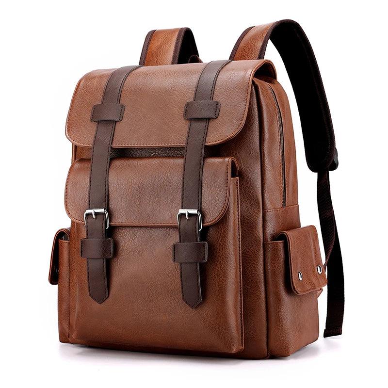 Mochila Masculina de Couro Vizencci One
