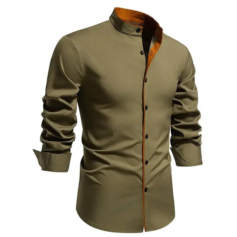 Camisa Social Masculina Vizencci Lean