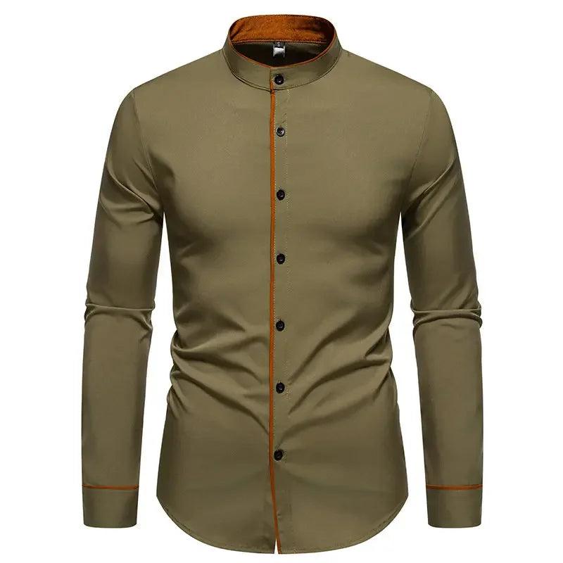 Camisa Social Masculina Vizencci Lean