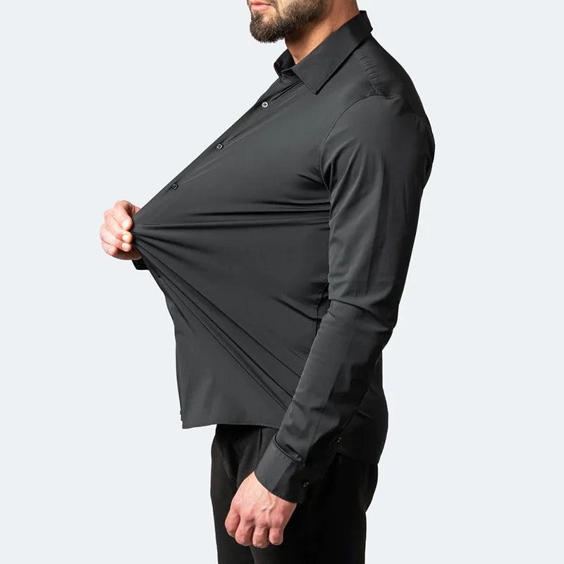 Camisa Social Masculina Vizencci Stin