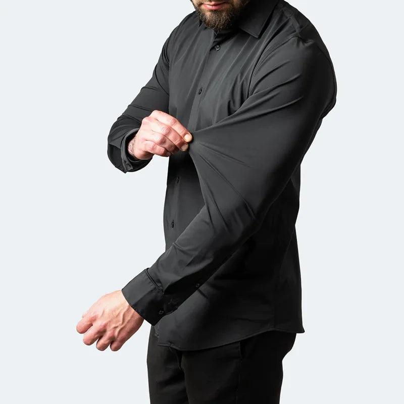 Camisa Social Masculina Vizencci Stin