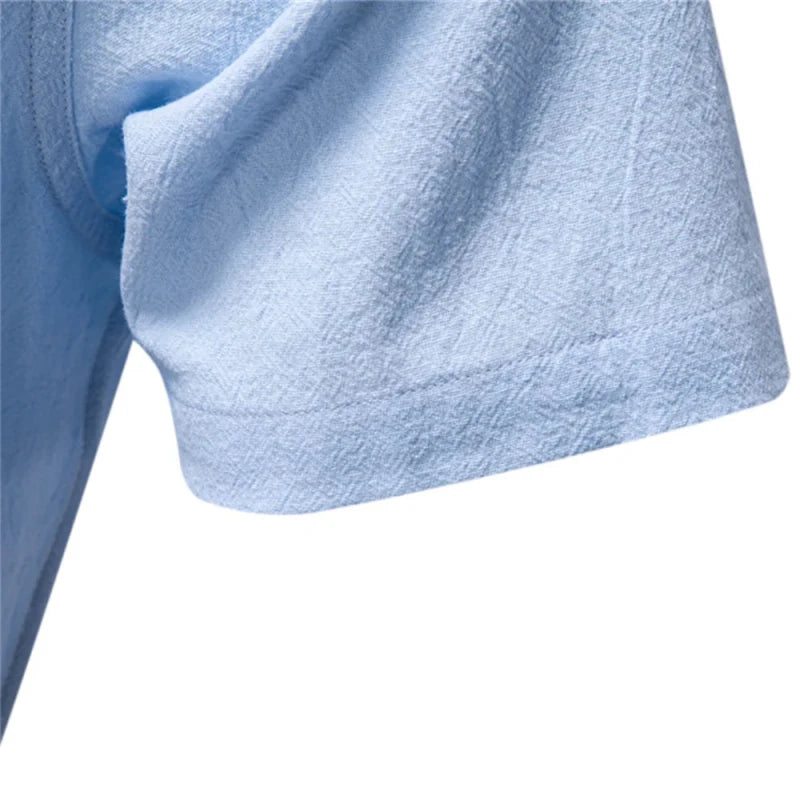 Camisa Polo Masculina Linho Saint Vizencci