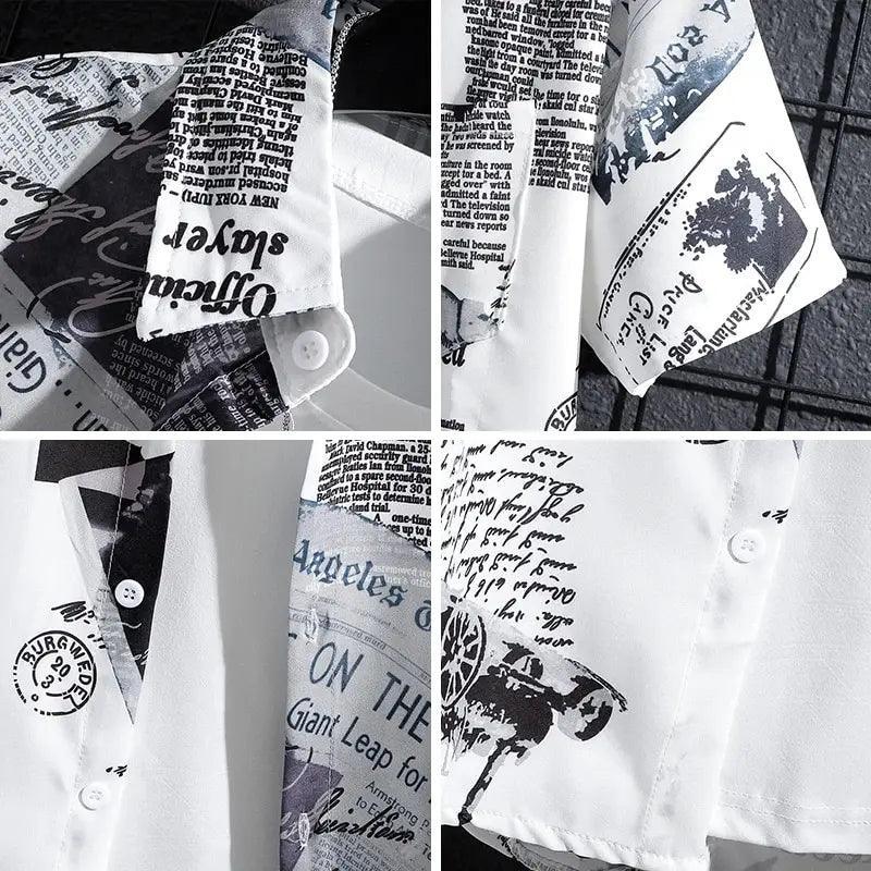 Camisa Casual Masculina Vizencci Bredd