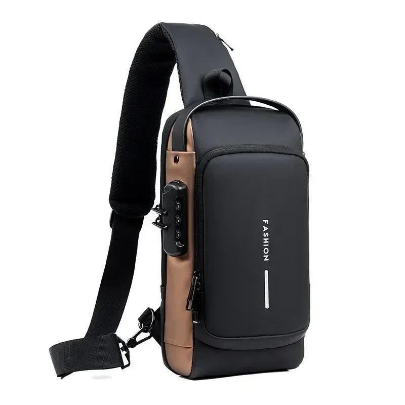 Bolsa de Ombro com Carregamento Usb Vizencci