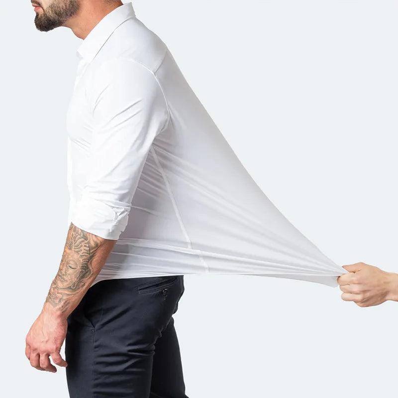 Camisa Social Masculina Vizencci Stin