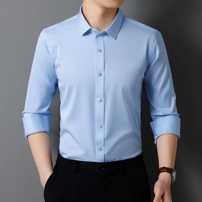 Camisa Social Masculina Vizencci Alveris