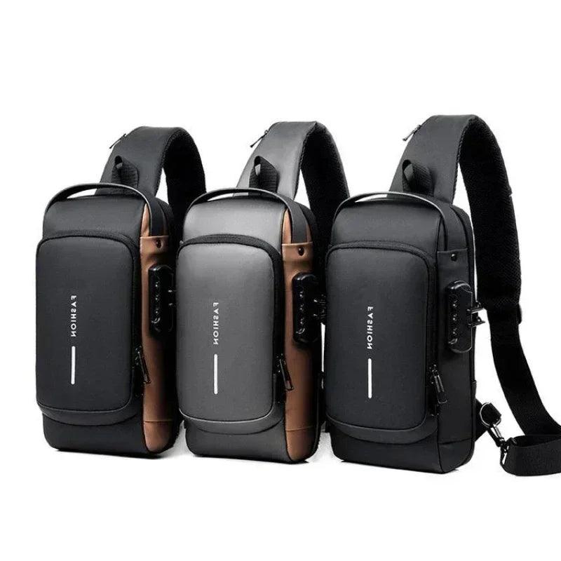 Bolsa de Ombro com Carregamento Usb Vizencci